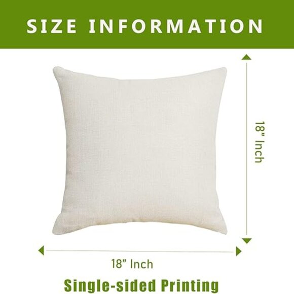 St. Patty’s Day 18x18 Pillow Covers – Green Plaid, Shamrock, Gnome – Set of 4 - Picture 4 of 10